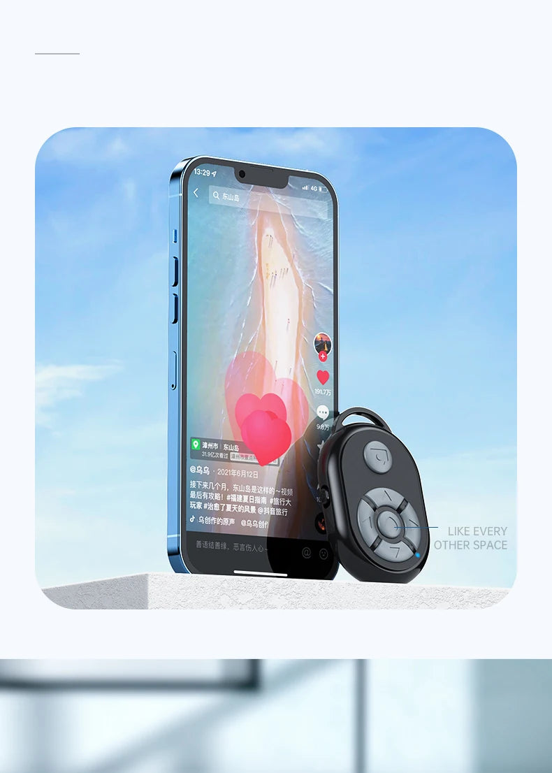 KEBISS Wireless Bluetooth Camera Remote Shutter
