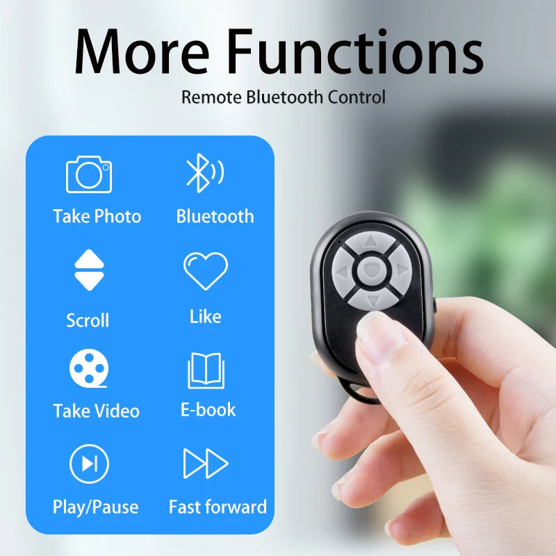 KEBISS Wireless Bluetooth Camera Remote Shutter