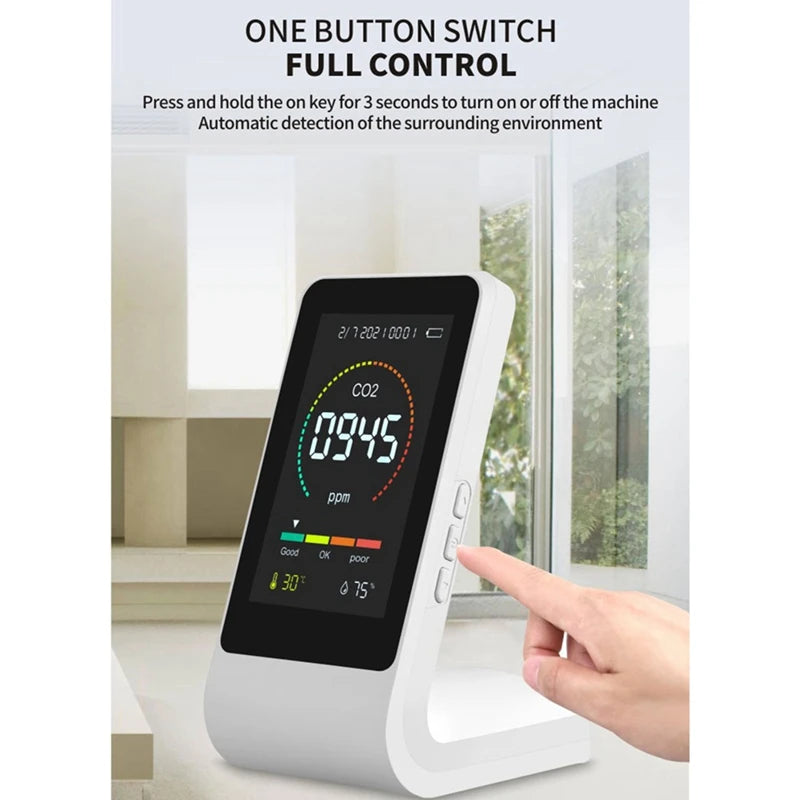 Smart 3-in-1 Air Quality Monitor