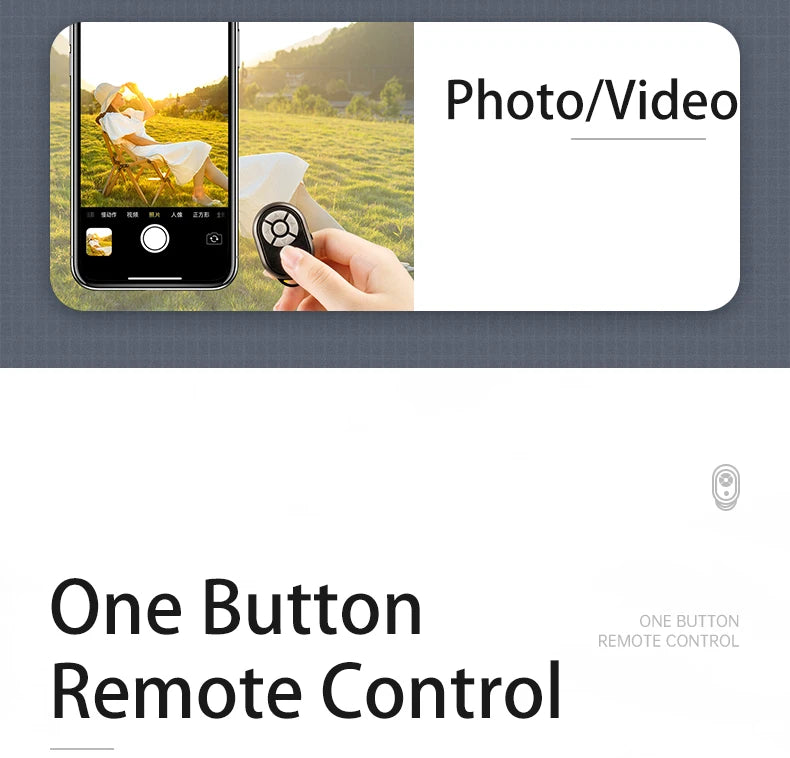 KEBISS Wireless Bluetooth Camera Remote Shutter
