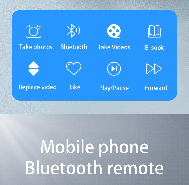 KEBISS Wireless Bluetooth Camera Remote Shutter