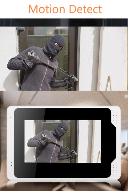 SYSD 7" Touch Screen Video Doorbell Intercom System