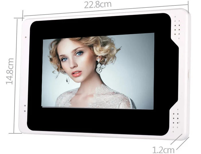 SYSD 7" Touch Screen Video Doorbell Intercom System