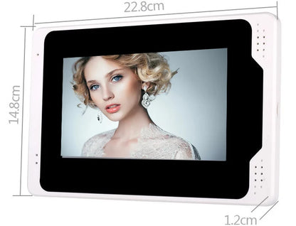 SYSD 7" Touch Screen Video Doorbell Intercom System