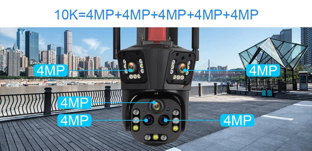 DiFang 10K UHD Security Camera with 20X Optical Zoom