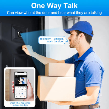 Hollarm 4.3" Smart Doorbell Camera 1080P HD