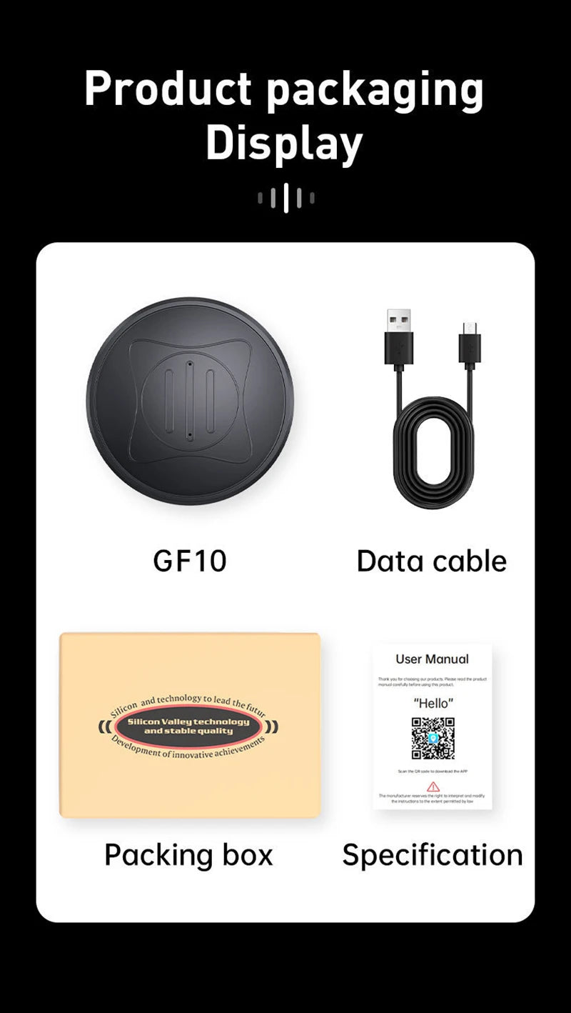 MIJIA Mini GPS Tracker with Real-Time Location