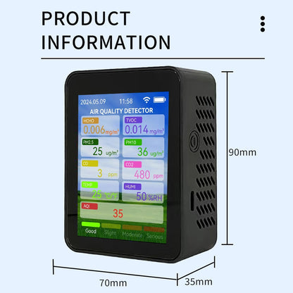 KKMOON Portable 9-in-1 Air Quality Monitor