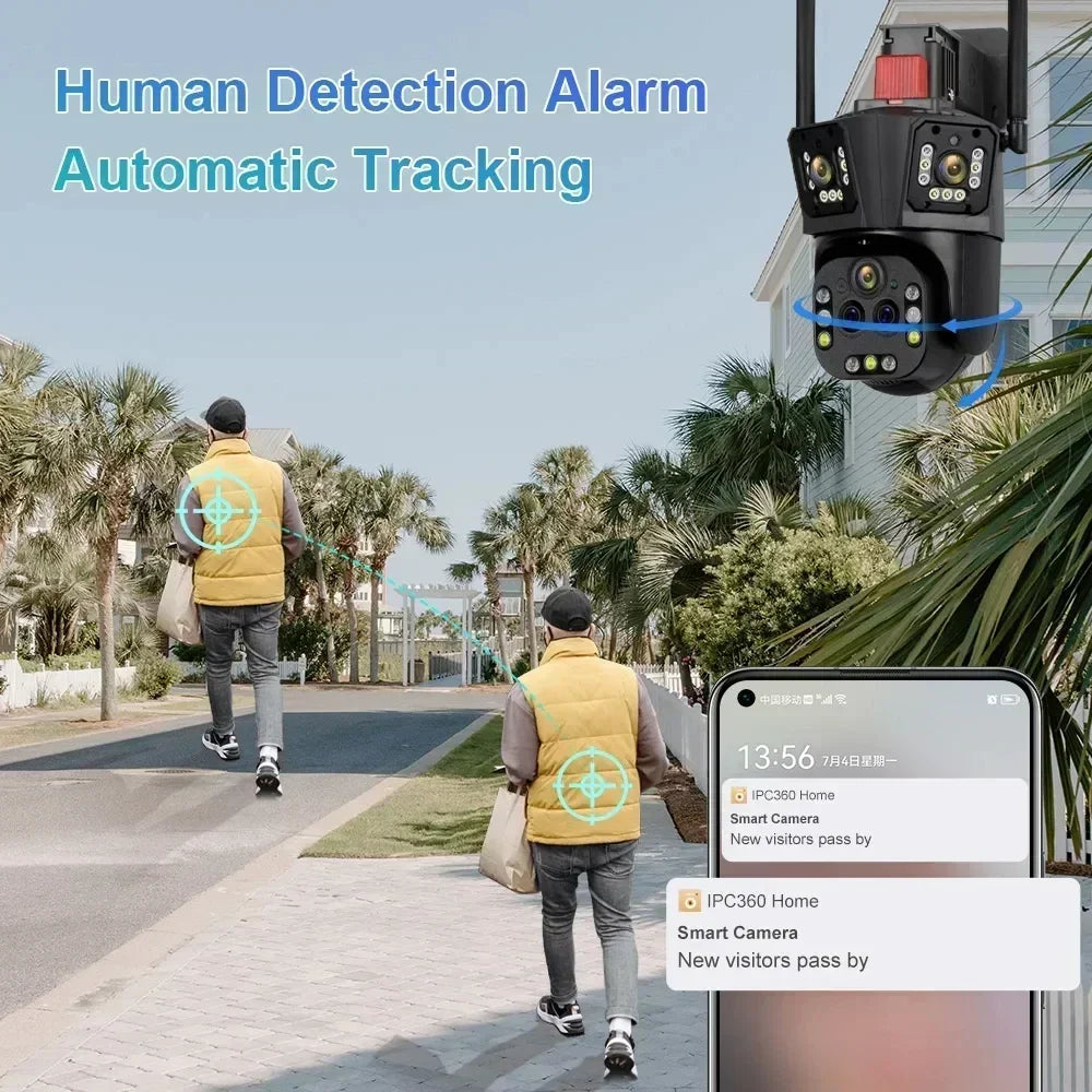 DiFang 10K UHD Security Camera with 20X Optical Zoom