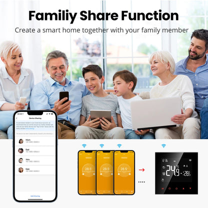AVATTO Smart WiFi/ZigBee Thermostat WT100