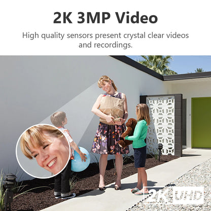 IMOU Doorbell 2S Kit 2K 3MP WiFi Video Doorbell Camera