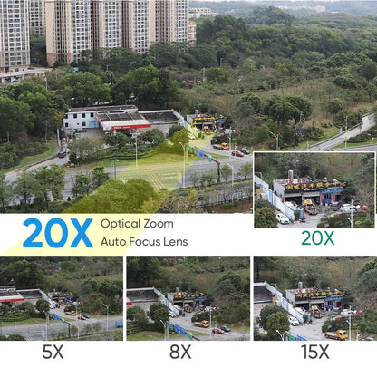 DiFang 10K UHD Security Camera with 20X Optical Zoom