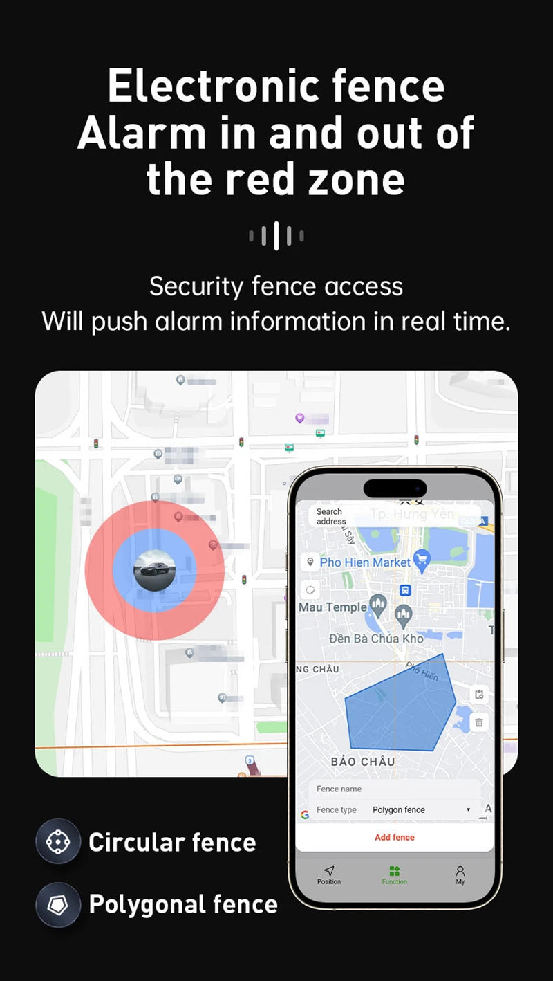 MIJIA Mini GPS Tracker with Real-Time Location