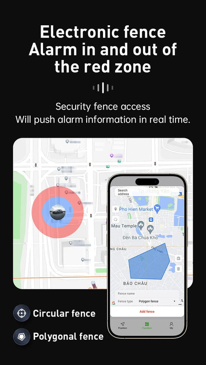MIJIA Mini GPS Tracker with Real-Time Location