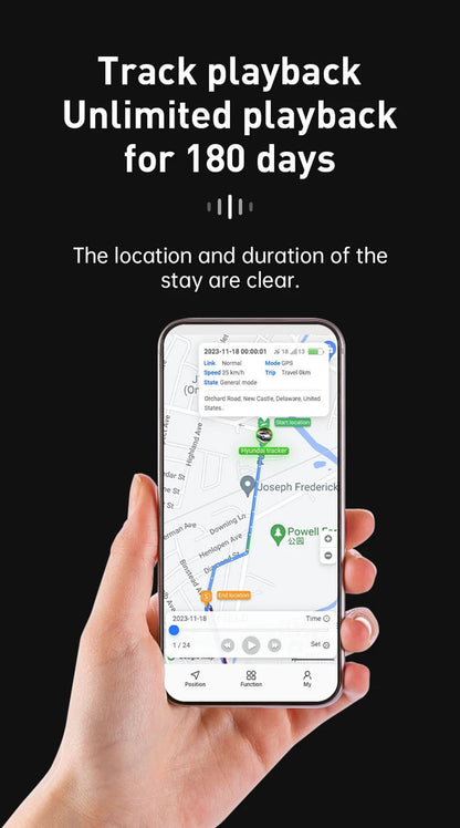 MIJIA Mini GPS Tracker with Real-Time Location