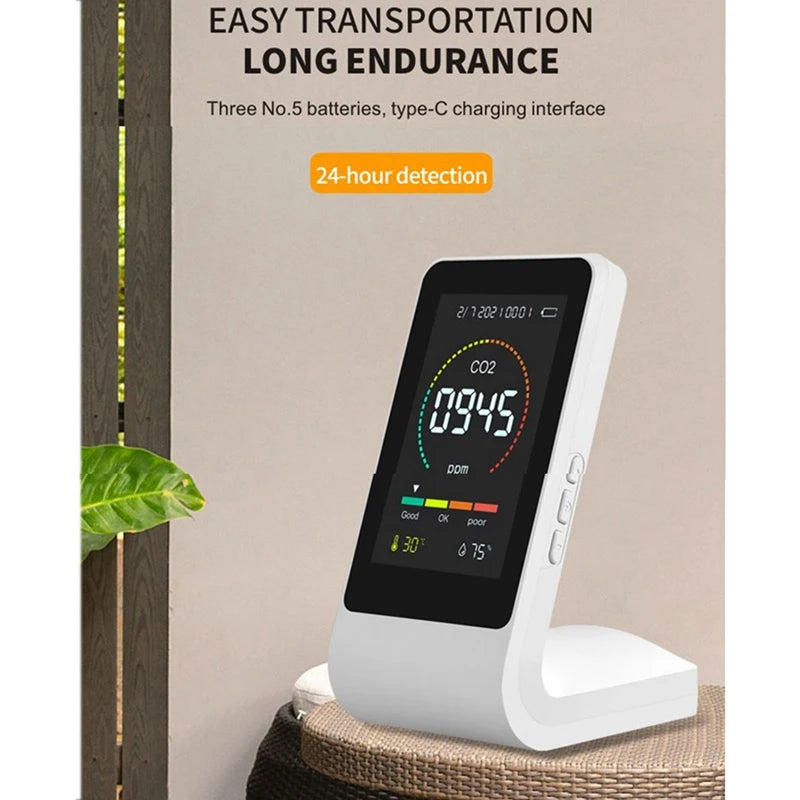 Smart 3-in-1 Air Quality Monitor