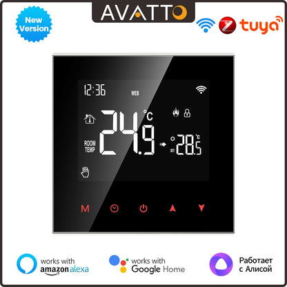 AVATTO Smart WiFi/ZigBee Thermostat WT100