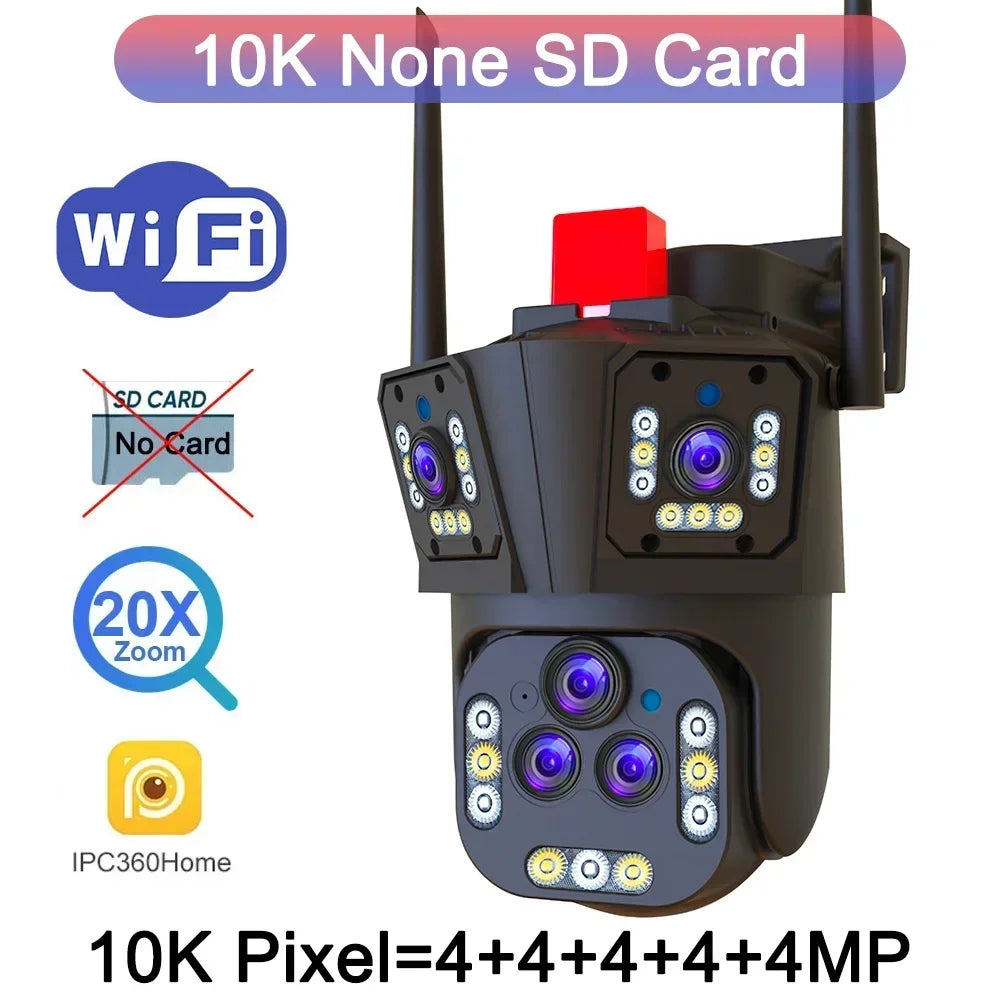DiFang 10K UHD Security Camera with 20X Optical Zoom