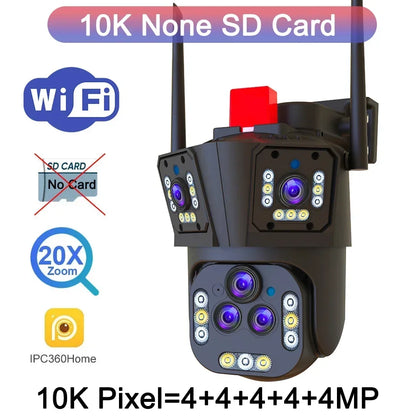 DiFang 10K UHD Security Camera with 20X Optical Zoom