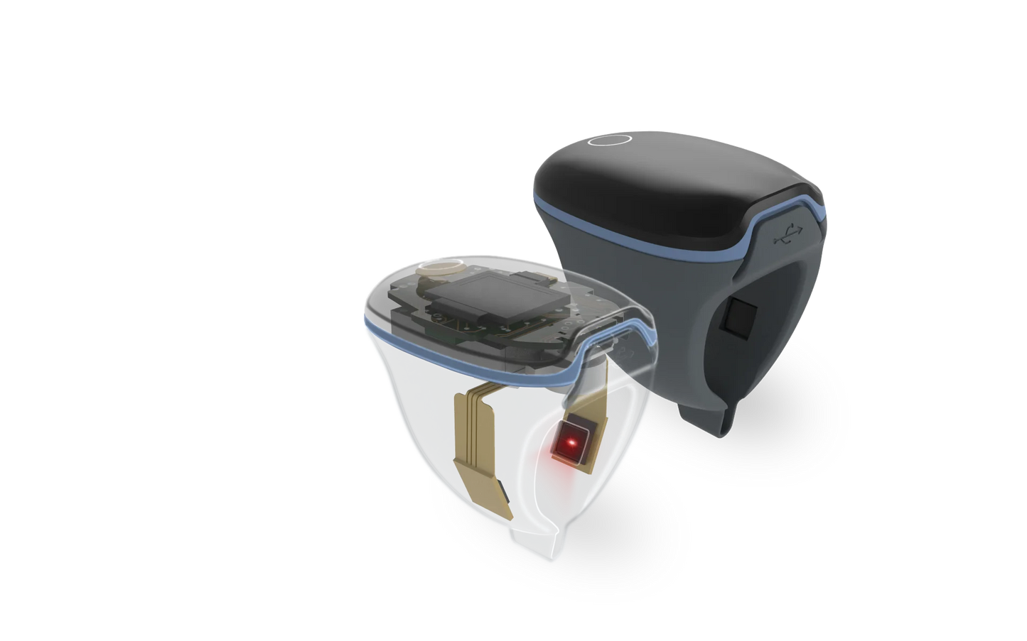 LEPU O2 Ring Wearable Pulse Oximeter