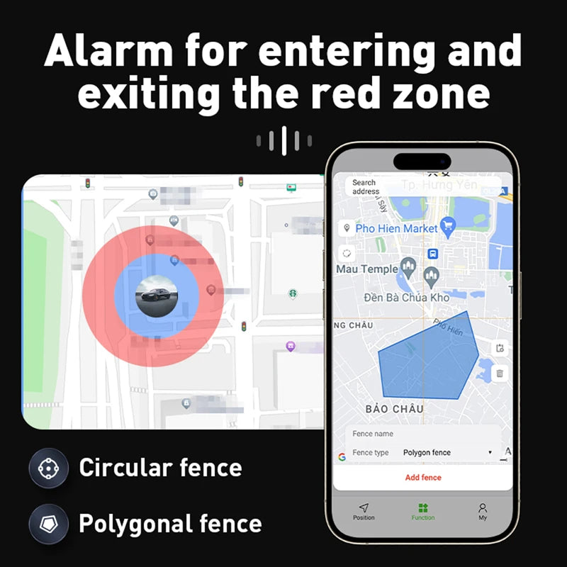 MIJIA Mini GPS Tracker with Real-Time Location