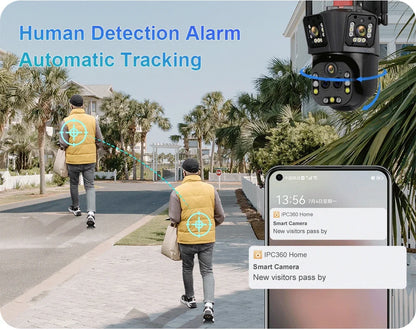 DiFang 10K UHD Security Camera with 20X Optical Zoom