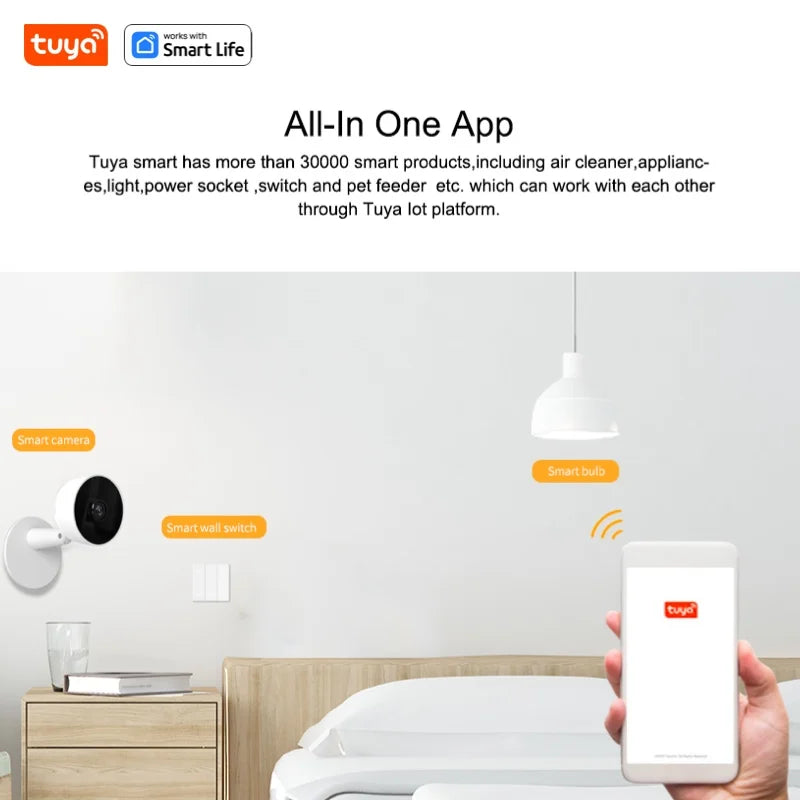 AI Smart Security Camera 1080p HD