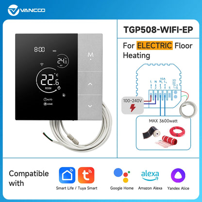 VANCOO TGP508 Smart WiFi Thermostat