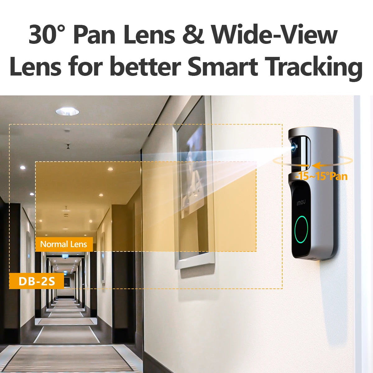 IMOU Doorbell 2S Kit 2K 3MP WiFi Video Doorbell Camera