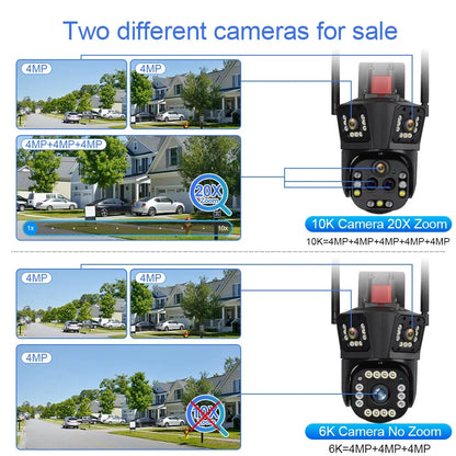 DiFang 10K UHD Security Camera with 20X Optical Zoom