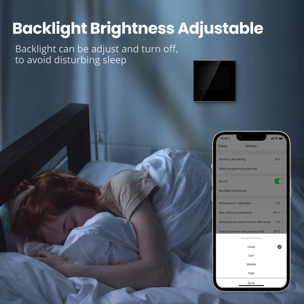 AVATTO Smart WiFi/ZigBee Thermostat WT100