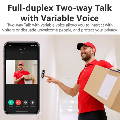 IMOU Doorbell 2S Kit 2K 3MP WiFi Video Doorbell Camera