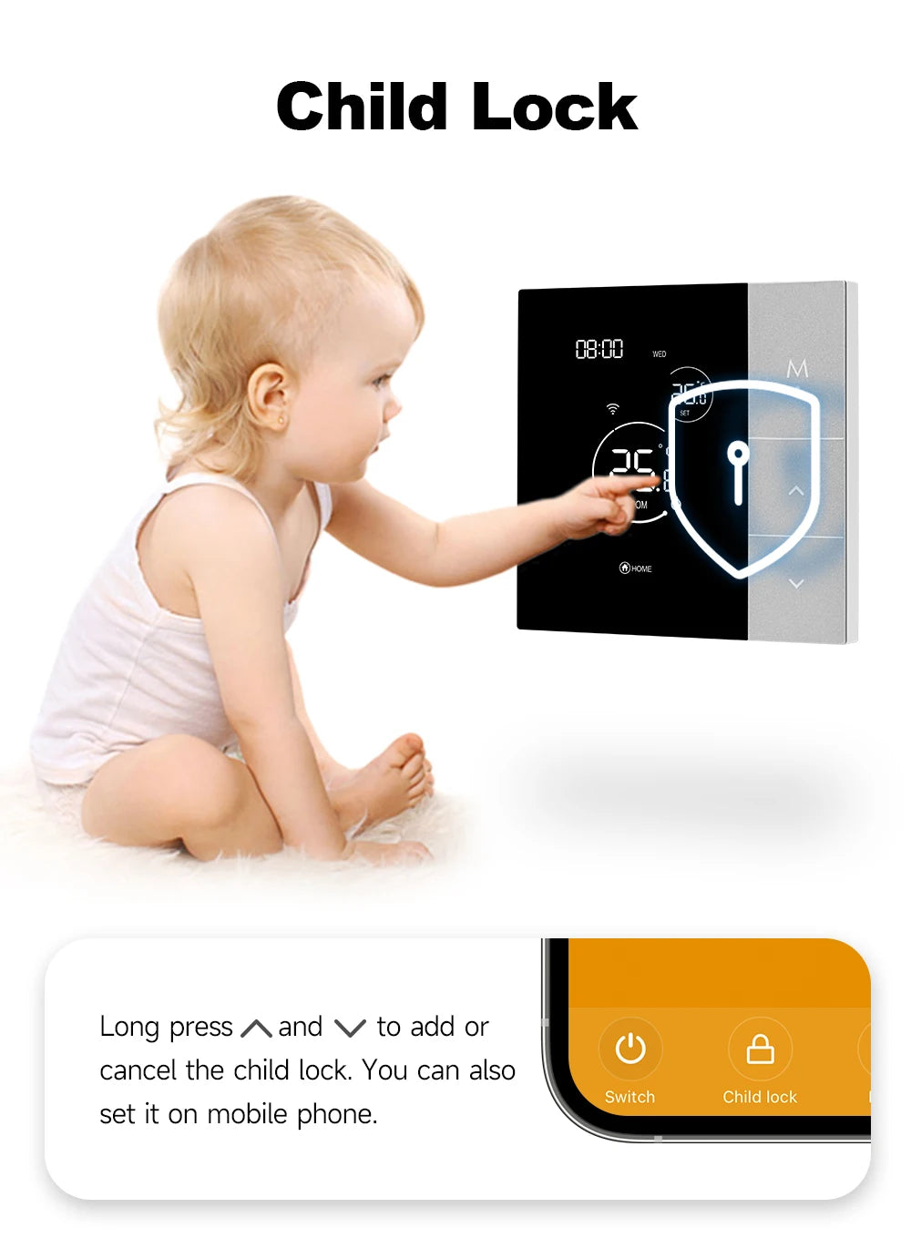 VANCOO TGP508 Smart WiFi Thermostat