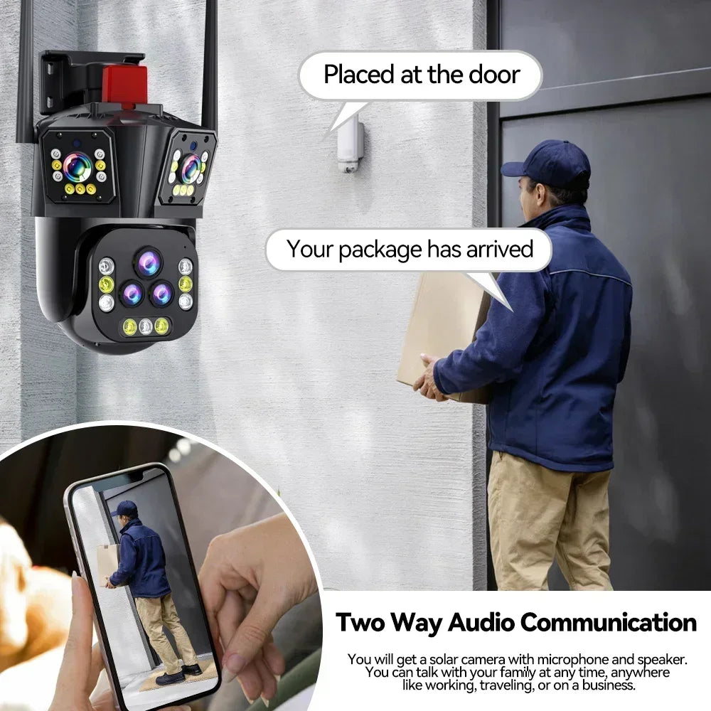 DiFang 10K UHD Security Camera with 20X Optical Zoom