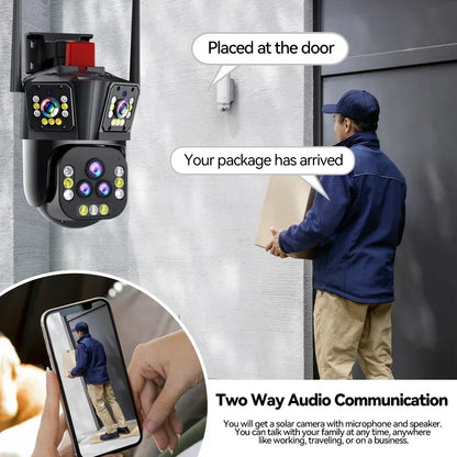DiFang 10K UHD Security Camera with 20X Optical Zoom