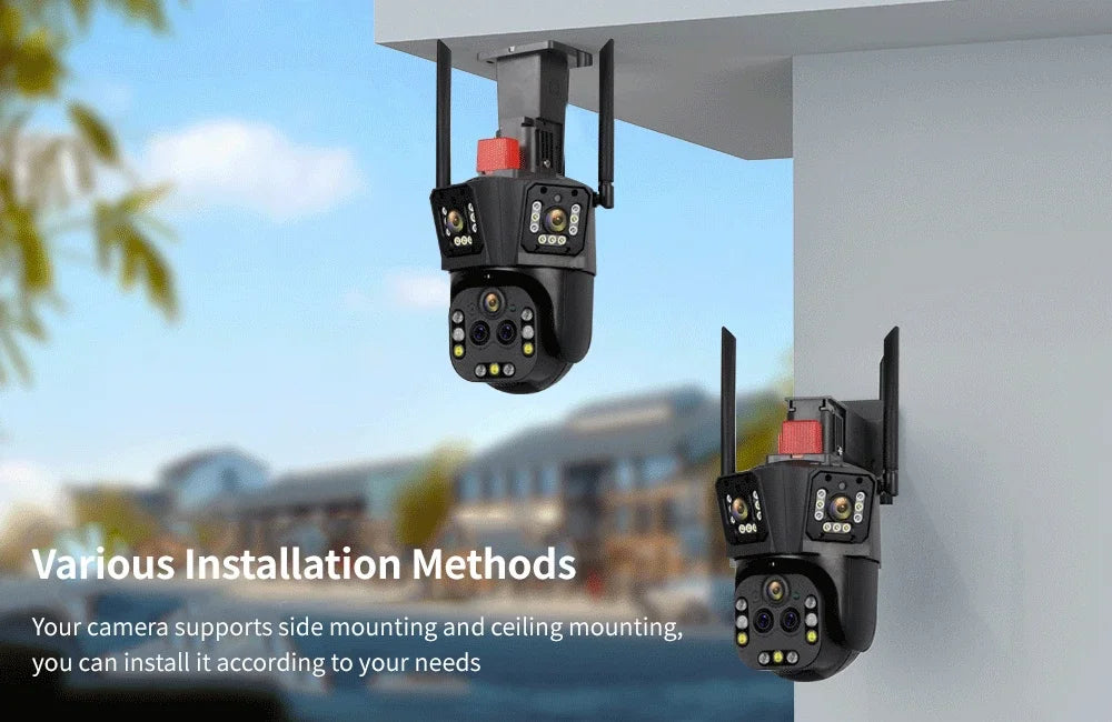 DiFang 10K UHD Security Camera with 20X Optical Zoom