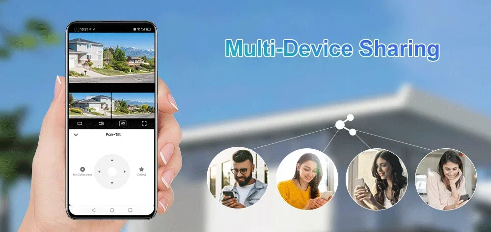 DiFang 10K UHD Security Camera with 20X Optical Zoom