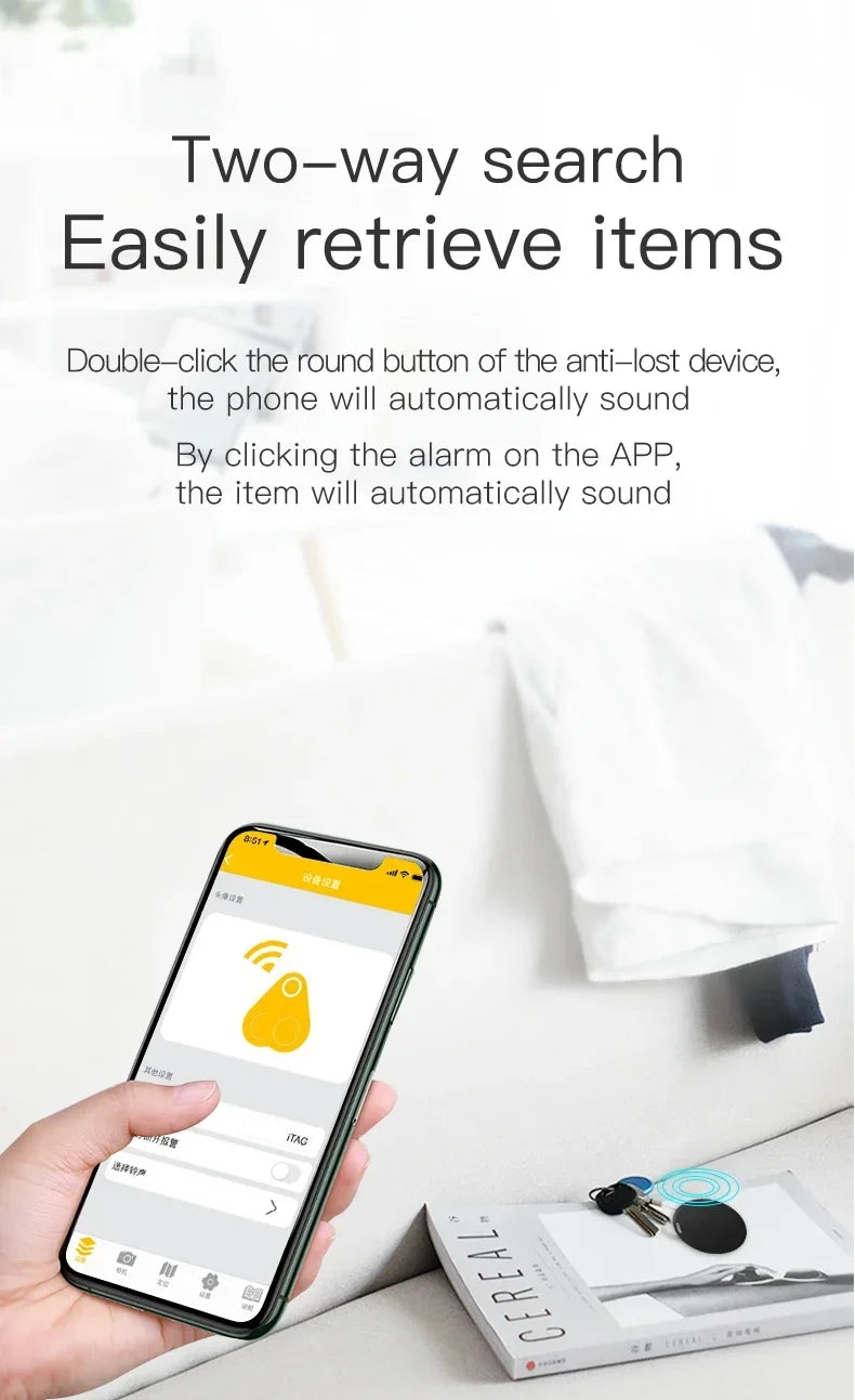 LISIXLIUYI Mini Anti-Lost GPS Tracker 5-Pack