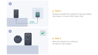IMOU Doorbell 2S Kit 2K 3MP WiFi Video Doorbell Camera