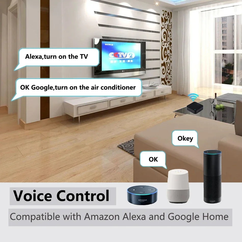 VIKEFON Universal Smart IR Remote Control Hub